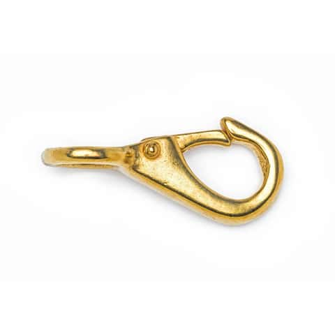 Brass Swivel Snap Hook, 3 3/4- Keychain, Marine, Outdoor Use 