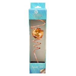 Spinfinity Designs Multi-color Stainless Steel 11 in. Copper Amber Tail Outdoor Spinner