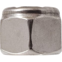 HILLMAN 1/2-13 in. Stainless Steel USS Nylon Lock Nut 25 pk