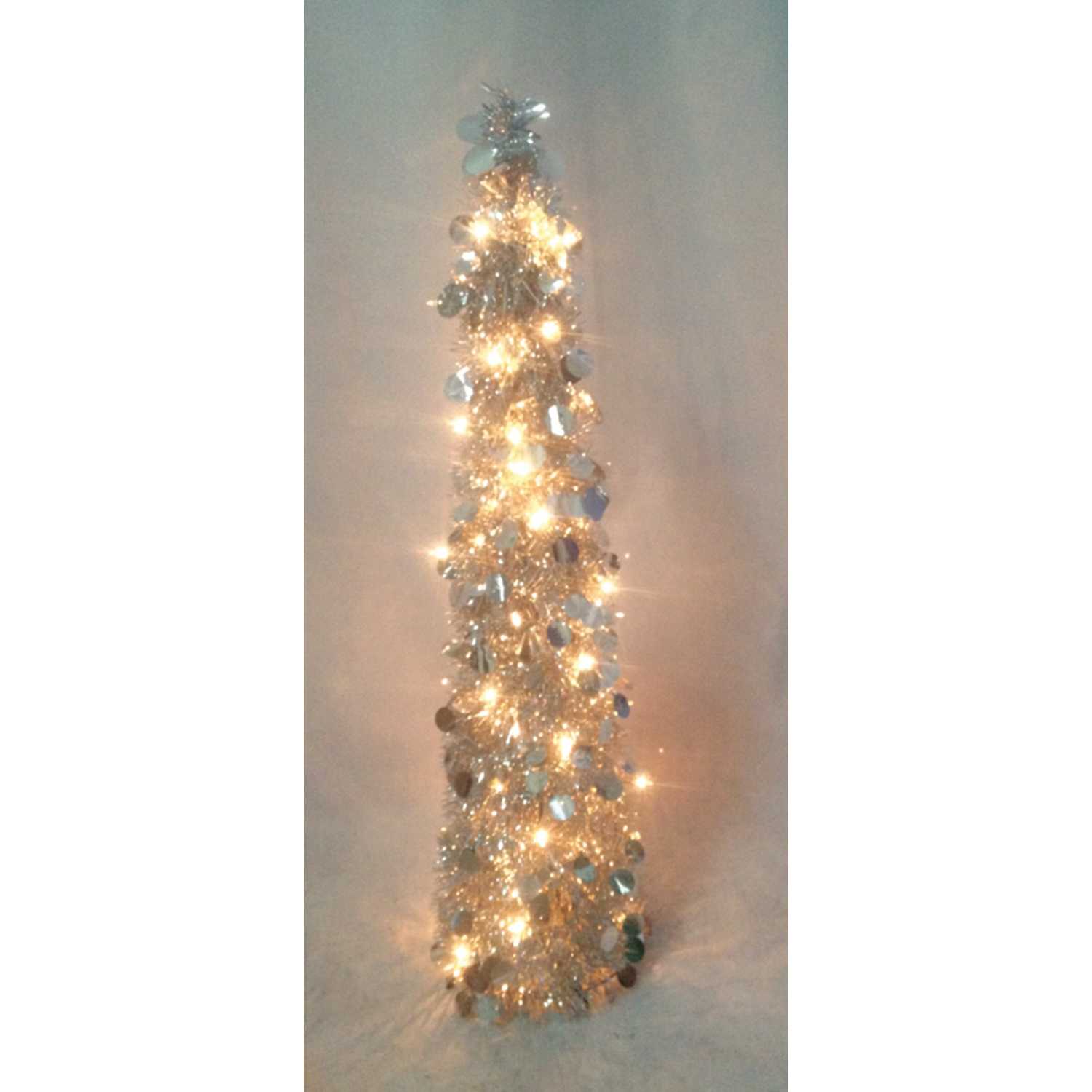 Fc Young Artificial Tree Silver Plastic And Metal 1 Each Ace