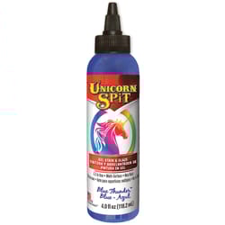 Unicorn Spit Flat Blue Gel Stain and Glaze 4 oz