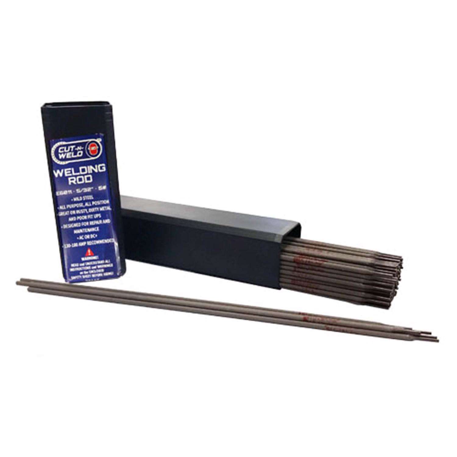 Spring Creek Products Cut-N-Weld 5/32 in. D X 14.75 in. L E6011 Mild ...