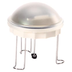 Birds Choice Gray Metal 6 in. Solar Water Wiggler Bird Bath