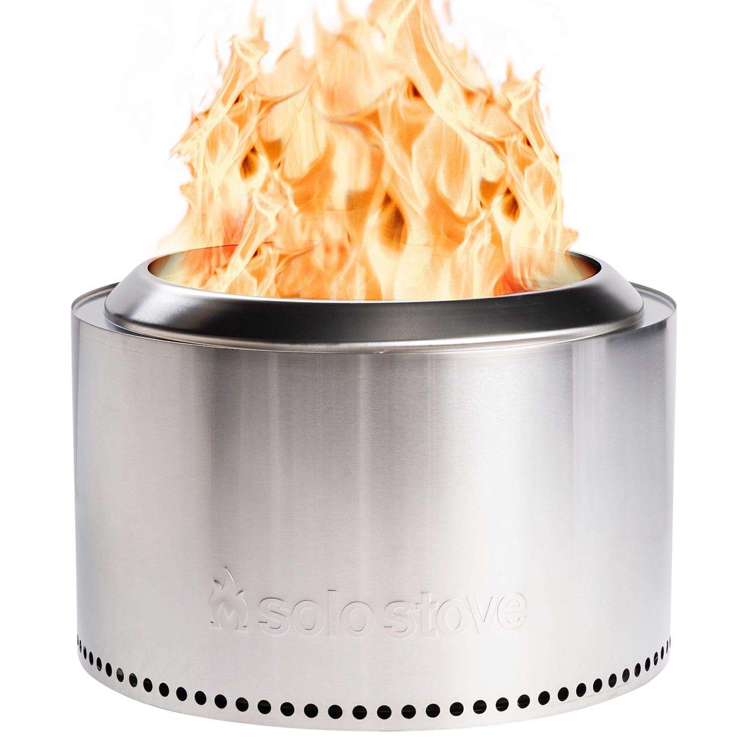 Solo Stove Yukon 2.0 27 in. W Stainless Steel Round Wood Fire Pit - Ace  Hardware