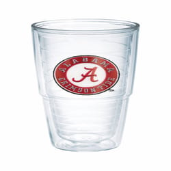 Tervis Collegiate 24 oz Clear BPA Free Alabama Crimson Tide Tradition Tumbler