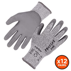 Ergodyne ProFlex Unisex Gloves Gray M 12 pair