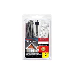 FastenMaster Cortex No. 9 X 2 in. L Star Coarse Trim Screws with Plugs