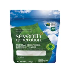 Seventh Generation Free & Clear Scent Pods Dishwasher Detergent 12.6 oz