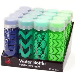 Chef Craft 30 oz Assorted BPA Free Water Bottle