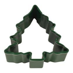 R&M International Corp 2 in. W X 2 in. L Mini Christmas Tree w/Snow Cookie Cutter Green 1 pc