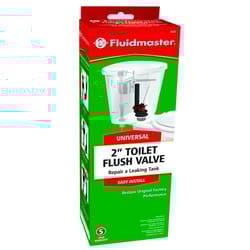 Fluidmaster Toilet Flush Valve Black Plastic For Universal