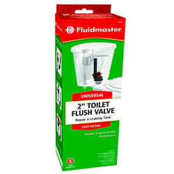 Fluidmaster Toilet Flush Valve Black Plastic For Universal