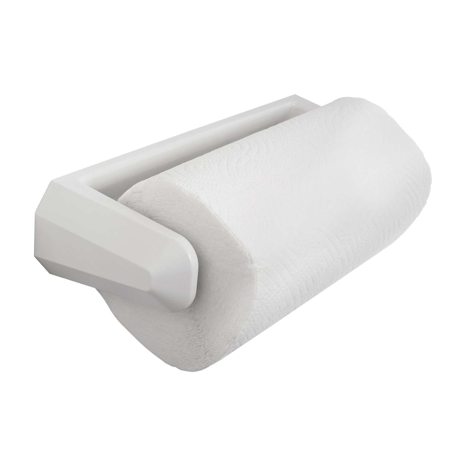 Kitchen Roll Holder Self Adhesive Aluminum Paper Towel Holder Under Cabinet Kitchen  Roll Towel Holder No Drilling,1 Pcs,black