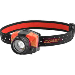 Coast FL85 615 lm Black LED Head Lamp AAA Battery