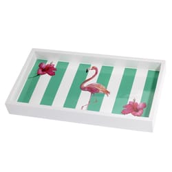 Avanti Linens Multicolored Resin Bathroom Tray