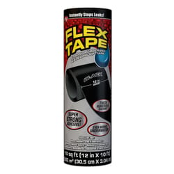 Flex Seal Family of Products Flex Tape 12 in. W X 10 ft. L Black Waterproof Repair Tape
