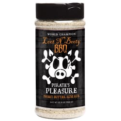 Loot N Booty Pirates Pleasure Sweet Butter Rum BBQ Rub 12.5 oz