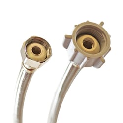 Fluidmaster 1/2 in. Ballcock X 7/8 in. D Ballcock 20 in. Braided Stainless Steel Toilet Supply Line