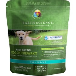 Earth Science Fast Acting Tall Fescue Grass Sun or Shade Dog Spot Grass Repair Kit 2 lb