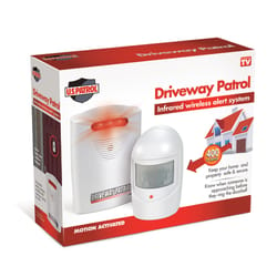 U.S. PATROL OFF WHITE Motion Detector Alarm