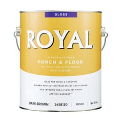 Royal Gloss Bark Brown Porch & Floor Alkyd Enamel 1 gal