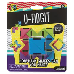 Toysmith Yay! U-Fidget Multicolored 21 pc