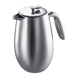 Bodum COLUMBIA 34 oz Silver French Press