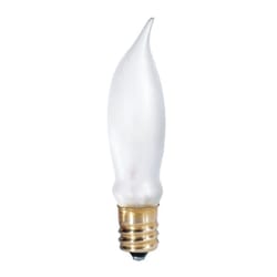 Westinghouse  7.5 watt E12  Decorative  Incandescent Bulb  E12 (Candelabra)  White  3 pk 
