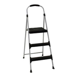 Cosco Signature Series 47.835 in. H X 19.291 in. W X 3.15 in. D 225 lb. capacity 3 step Steel Step S