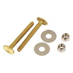 Ace Toilet Bolt Set Brass