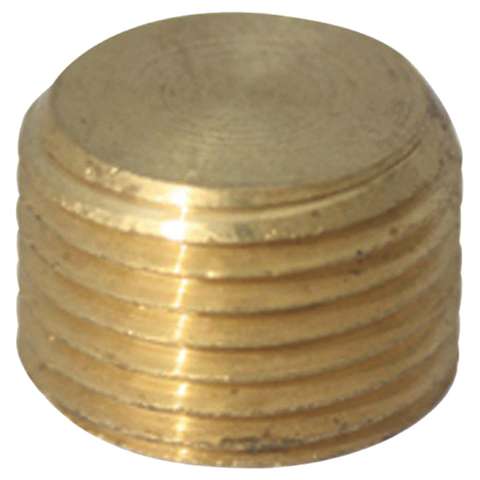 3/8 in. MPT Brass Counter Sunk Plug - Ace Hardware