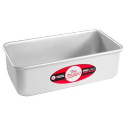 Fat Daddio's 4 in. W X 8 in. L Bread Pan Silver 1 pc