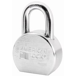 American Lock 2-1/8 in. H X 1-3/32 in. W Steel Ball Bearing Locking Weather-Resistant Padlock