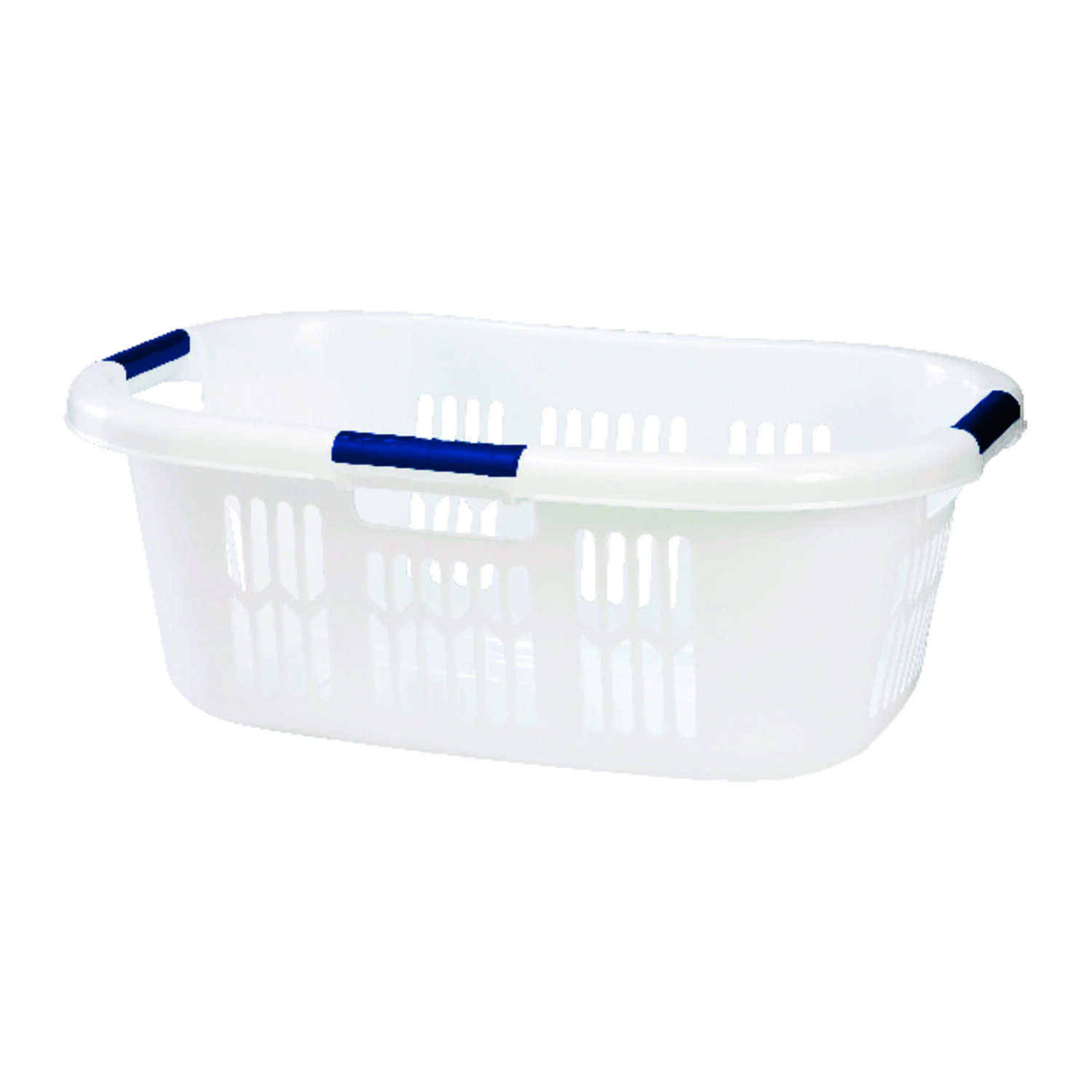 White Details about   Rubbermaid 2.1 Bushel Large Hip-Hugger Portable Plastic Laundry Basket 