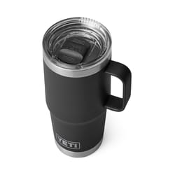 YETI Rambler 20 oz Black BPA Free Travel Mug