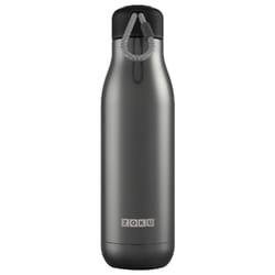 Zoku 25 oz Gunmetal BPA Free Vacuum Insulated Bottle