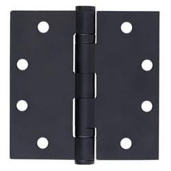 Brinks Commercial 4.5 in. L Black Door Hinge 1 pk