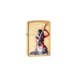 Zippo Gold Mazzi Lighter 1 pk