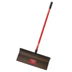 Bully Tools 24 in. W X 58 in. L Steel Snow Pusher
