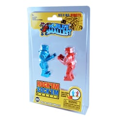 Super Impulse World's Smallest Rock Em Sock Em Robots Red and Blue 2 pc