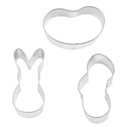 R&M International Silver Steel Cookie Cutter