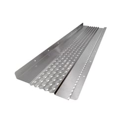 United Gutter Guard 2 in. H X 5 in. W X 30 ft. L Silver Aluminum Gutter Guard
