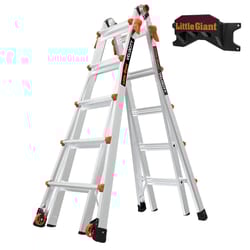 Little Giant  22 ft. H Aluminum  Articulating Ladder  Type IA  300 lb. 