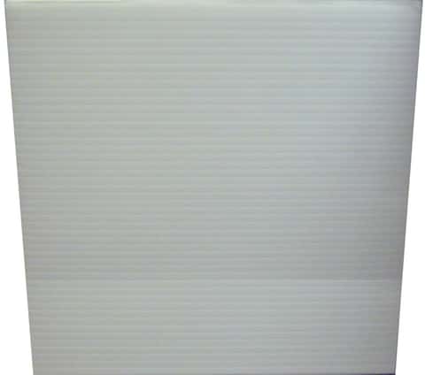 Plaskolite Clear Single Polycarbonate Corrugated Plastic Sheet 48 in. W X  96 in. L X 4 mm - Ace Hardware