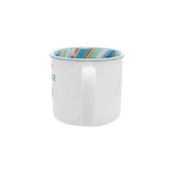 Pavilion Positively Pickled 18 oz Multicolored BPA Free Pickleball Mug