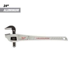 Milwaukee 3 in. Offset Pipe Wrench Black/Silver 1 pc