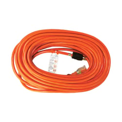 Ace Outdoor 100 ft. L Orange Extension Cord 12/3 SJTW