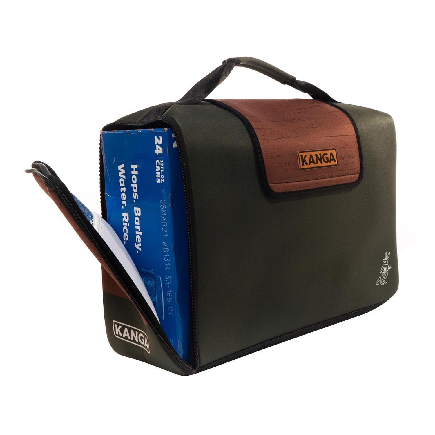 Kanga Kase Mate Brown 24 cans Soft Sided Cooler Sansujyuku sansujyuku.com