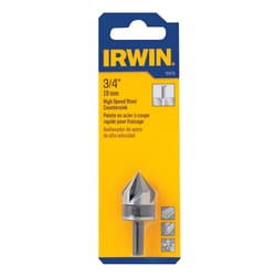 Irwin 3/4 in. D High Speed Steel Countersink 1 pc