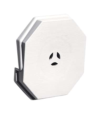 Builders Edge 6-3/4 in. H X 7/8 in. L Prefinished White Copolymer Mounting Block Builders Edge 6-3/4 in. H X 7/8 in. L Prefinished White Copolymer Mounting Block